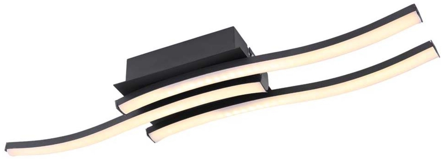 LED Deckenleuchte, 1x LED á 18W inkl, weiß, opal, 18 Watt Bild 1