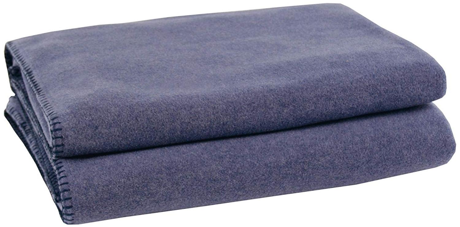 Zoeppritz Soft-Fleece indigo 180x220 103291-540 Bild 1