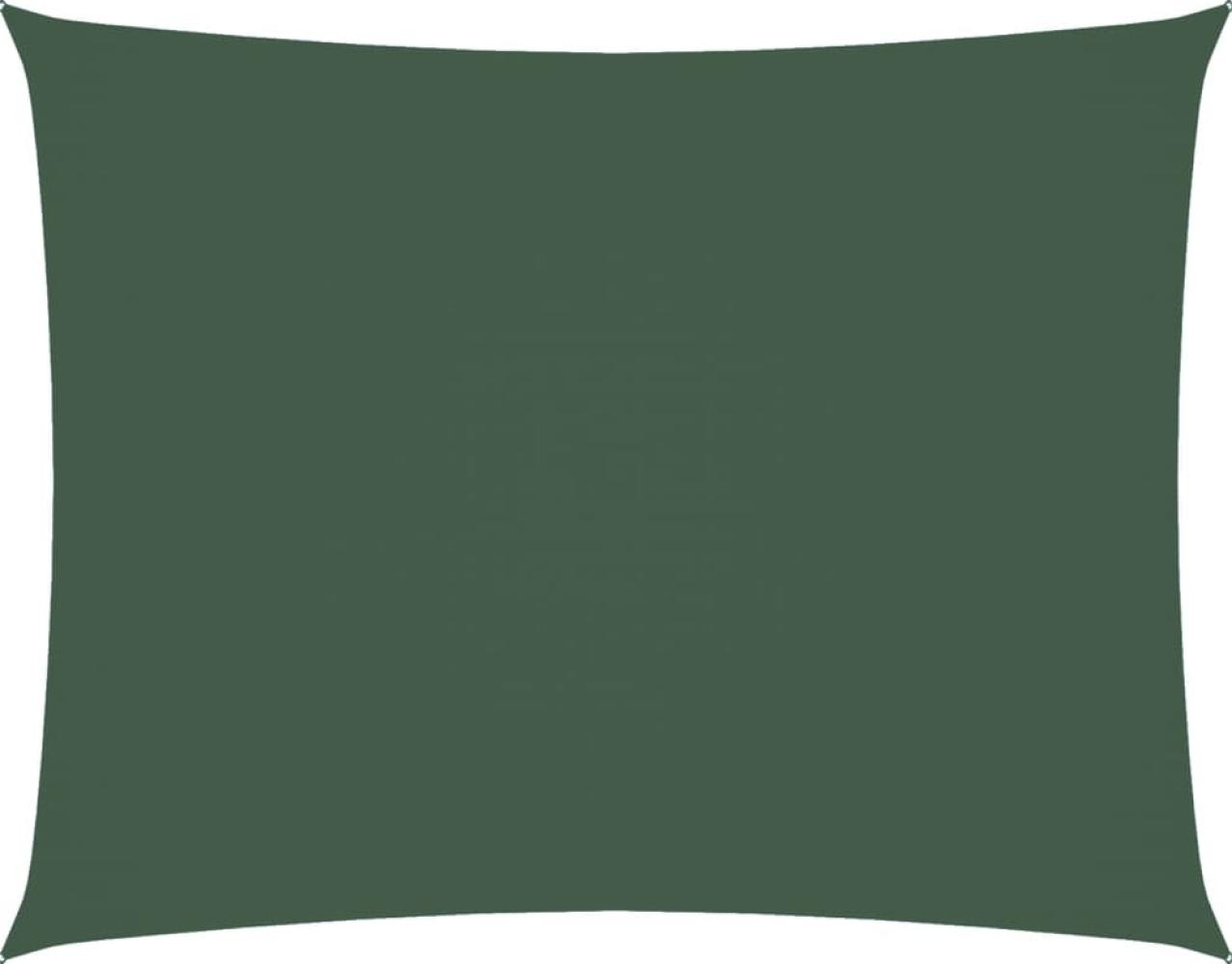 vidaXL Sonnensegel Oxford-Gewebe Rechteckig 2x3,5 m Dunkelgrün 135476 Bild 1