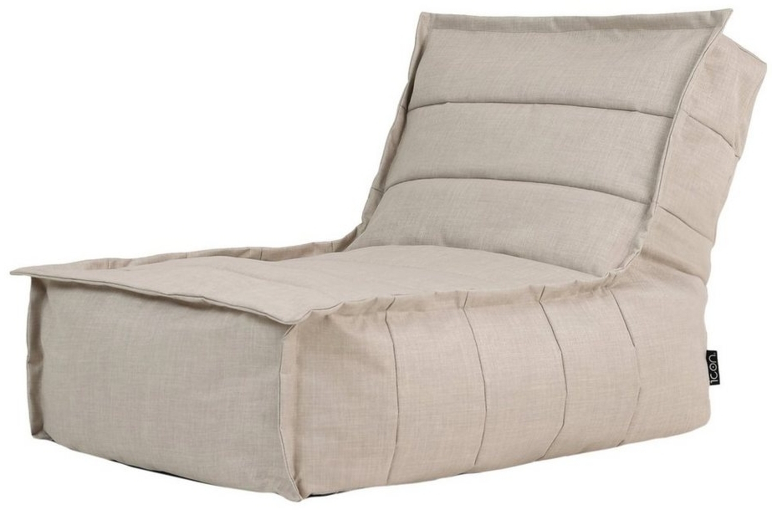 icon Sitzsack Sitzsack Liege Indoor Outdoor „Dolce", 75x75x96cm, Made in Germany Bild 1