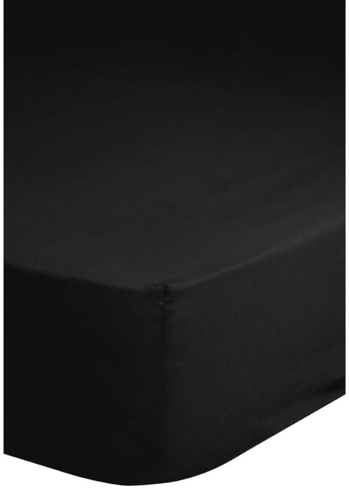 Good Morning Spannbettlaken Jersey 160/180x200 cm Schwarz 0200. 04. 46 Bild 1