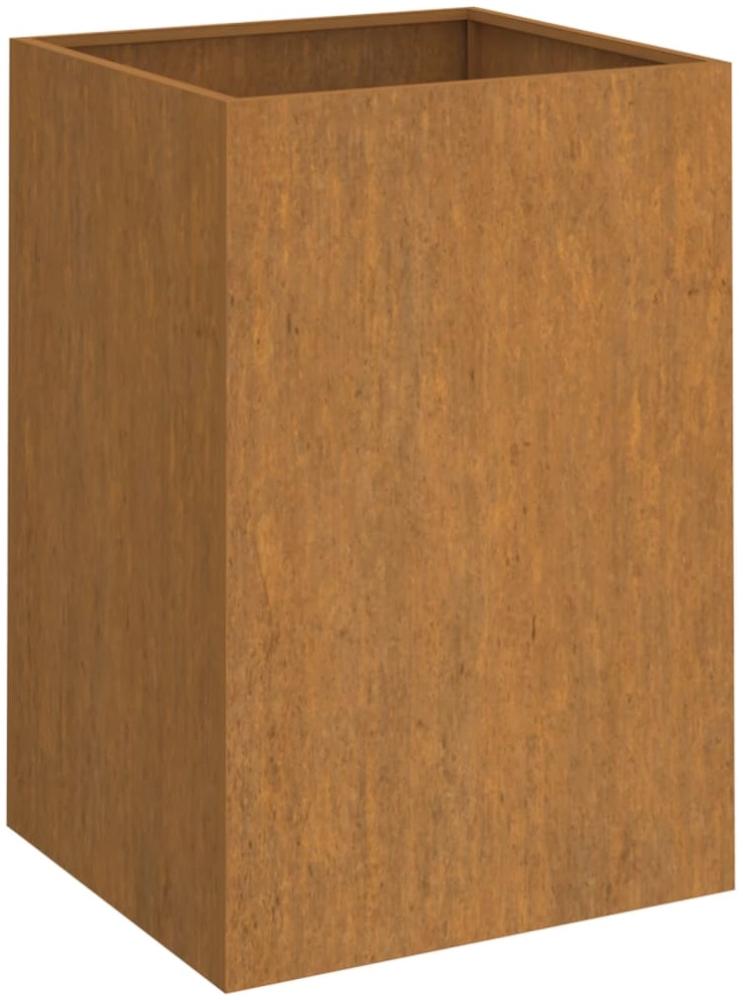 vidaXL Pflanzkübel 42x38x75 cm Cortenstahl 821554 Bild 1