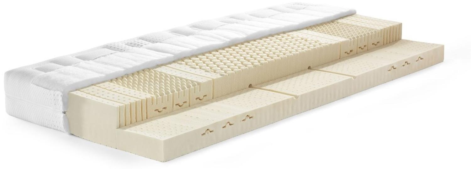 Swissflex Versa 20 Naturlatexmatratze 180x190 H1 (Soft bis 60kg) Fresh & Free Bild 1
