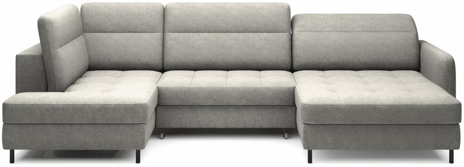 ELTAP 'Berrto' Ecksofa,, Steingrau, 300x130, Links Bild 1