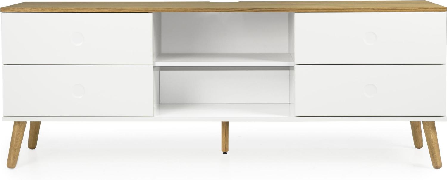 TV-Board 'Scandi' - Weiß Bild 1