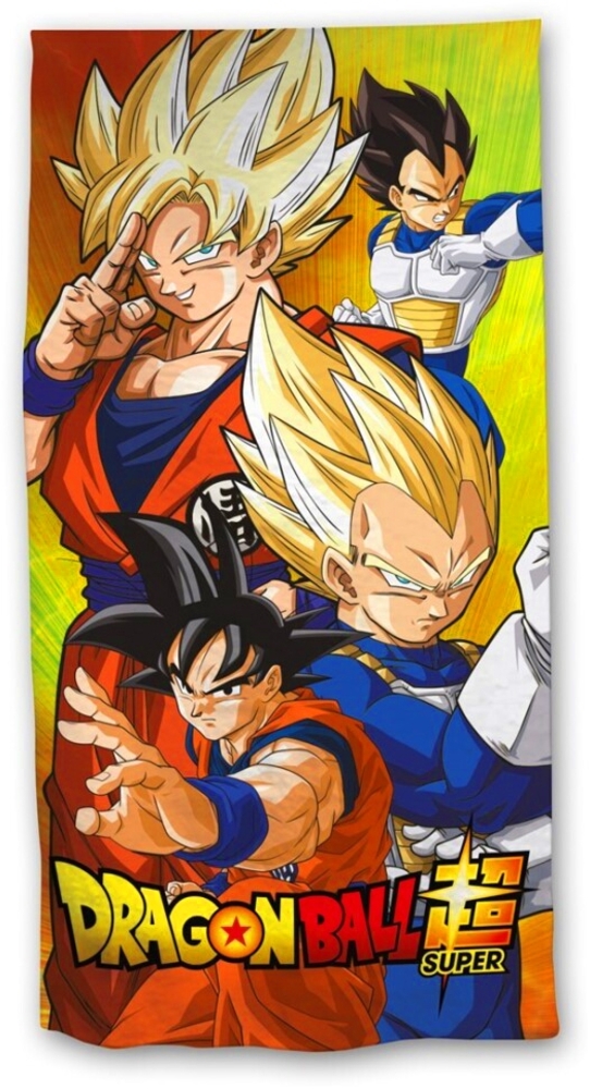 Dragon Ball Z Badetuch 140x70 cm Hochwertiges & langlebiges Strandtuch Bild 1