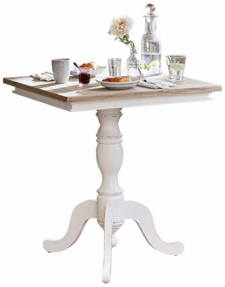Mirabeau Esstisch Tisch Kingston weiß/braun Bild 1