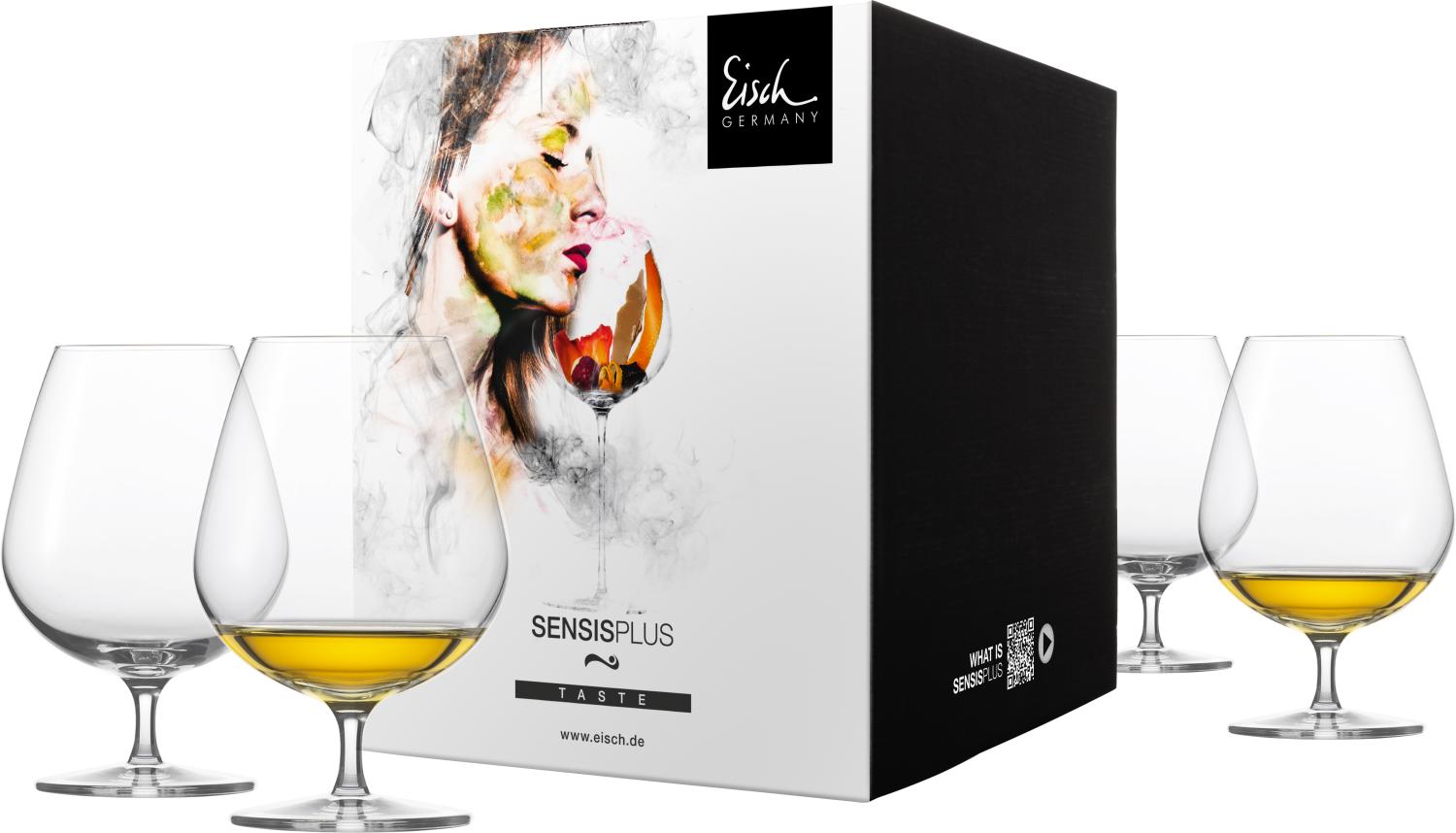 Eisch Cognacglas 4er Set Superior Sensis plus, Schwenker, Kristallglas, 610 ml, 25006211 Bild 1