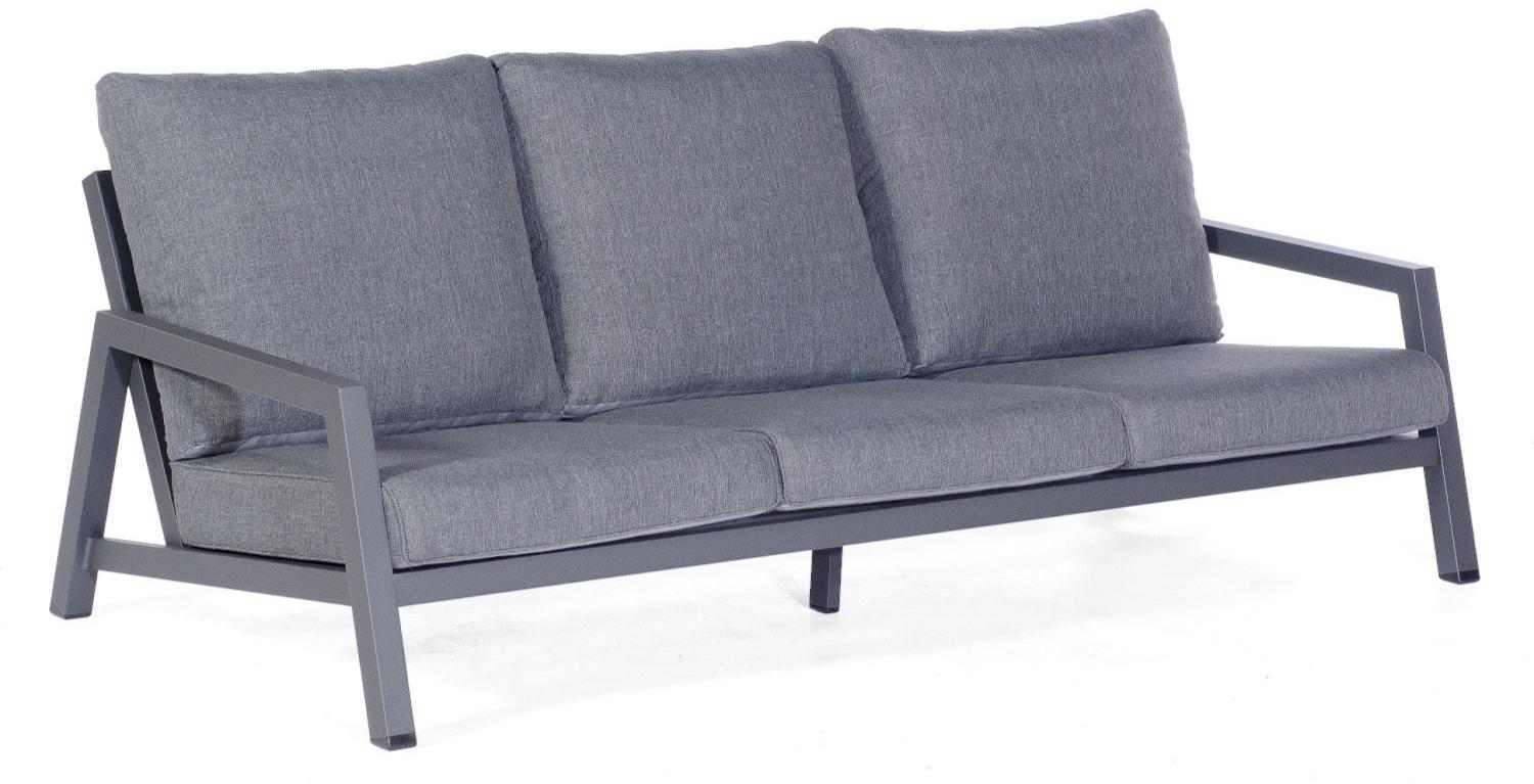 Sonnenpartner Loungesofa Empire Aluminium anthrazit mit Kissen Relaxsofa Garten-Sofa Bild 1