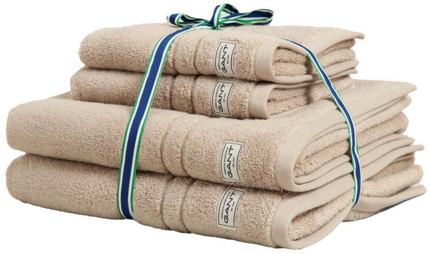 Gant Handtuch Unisex Handtuch 4er Pack Baumwolle Premium Towel, Frottier (Set, 4-St) Bild 1