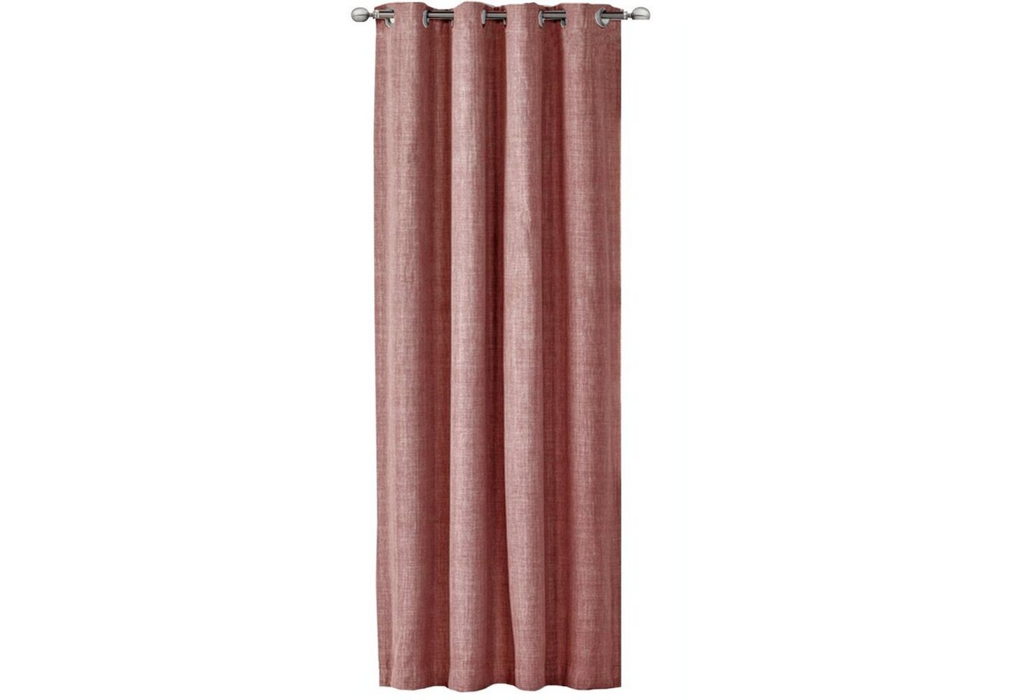 JEMIDI Gardine Vorhang blickdicht, 140x245 cm, Ösen, Leinenoptik, (1 St) Bild 1