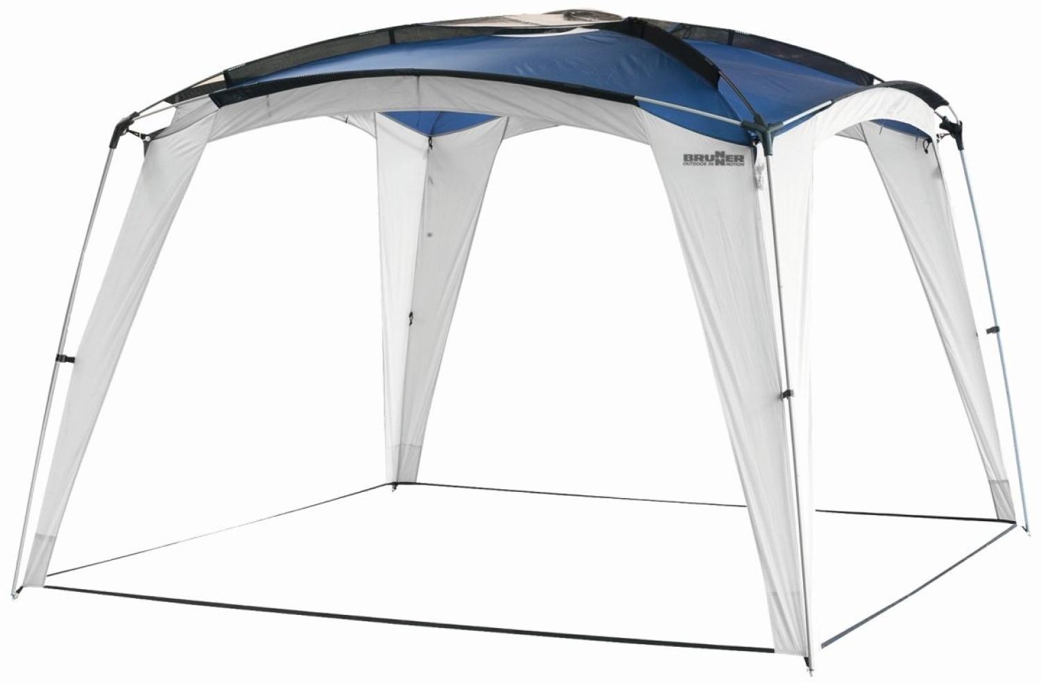 Brunner Brunner Pavillon MEDUSA II 4x4 blau Textil Gartenpavillon Bild 1