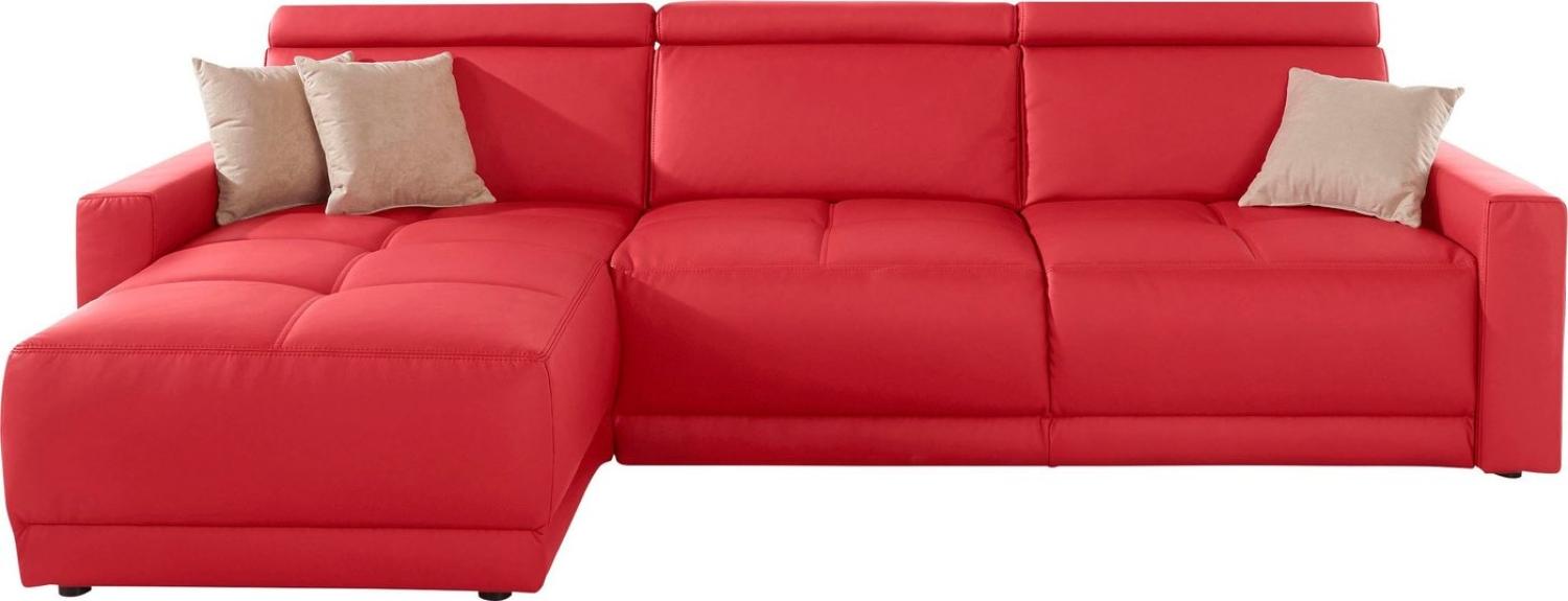 DOMO collection Ecksofa Ava L-Form, mit Recamiere, Federkern wahlweise mit Kopfteilverstellungen Bild 1