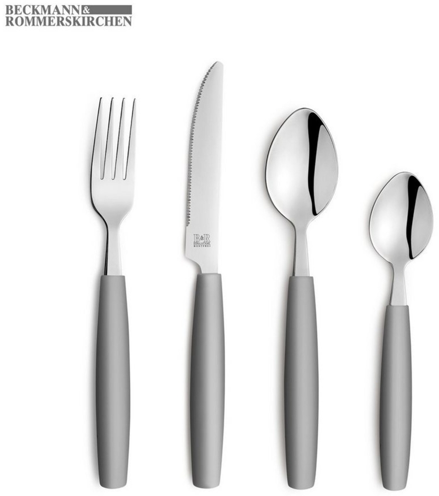 Beckmann & Rommerskirchen VALOA Besteckset 16-teilig grau Bild 1