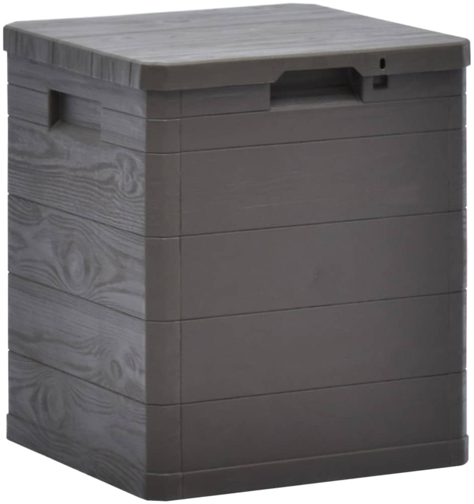 vidaXL Garten-Aufbewahrungsbox 90 L Braun 45685 Bild 1