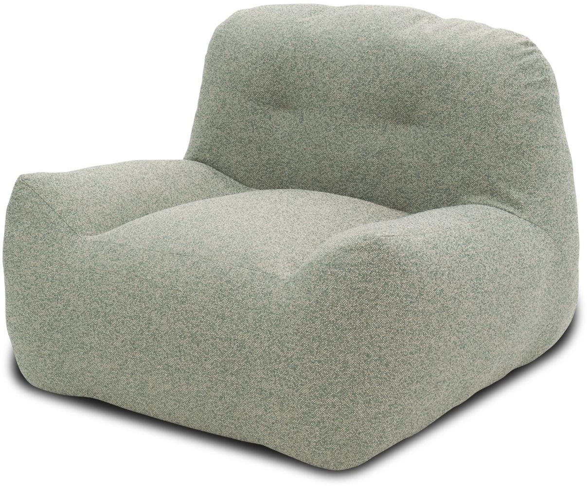 Gartenlounge Sessel Branizlawa 103x71x102 mit Outdoorbezug in grün Bild 1