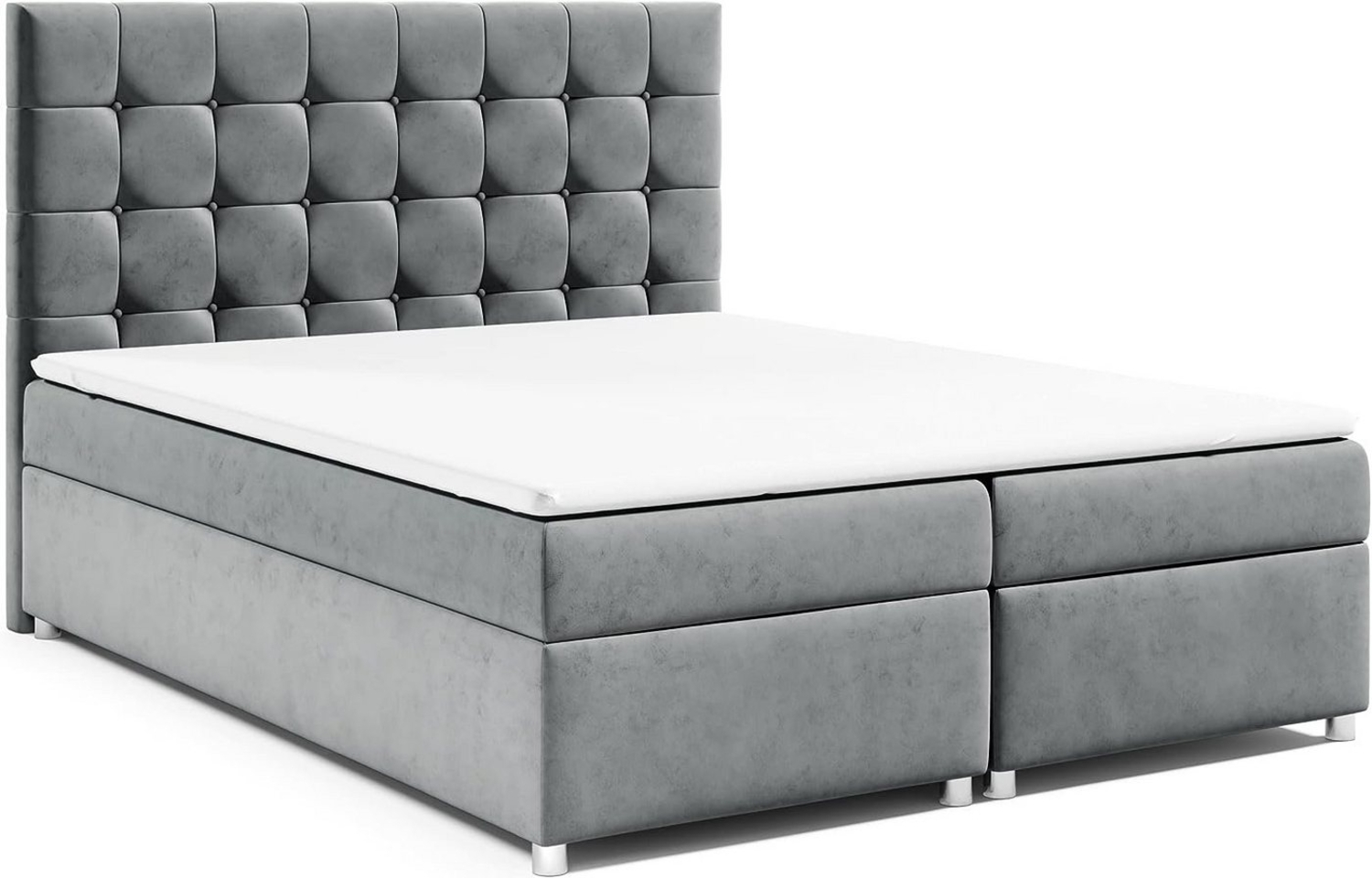 Best for Home Boxspringbett mit Bettkasten Trinity K-9 Bonellfederkern inkl. 7 cm Topper (140x200 160x200 180x200 200x200 cm), Handwerksqualität, TOP Preis-Leistungs-Verhältnis Bild 1