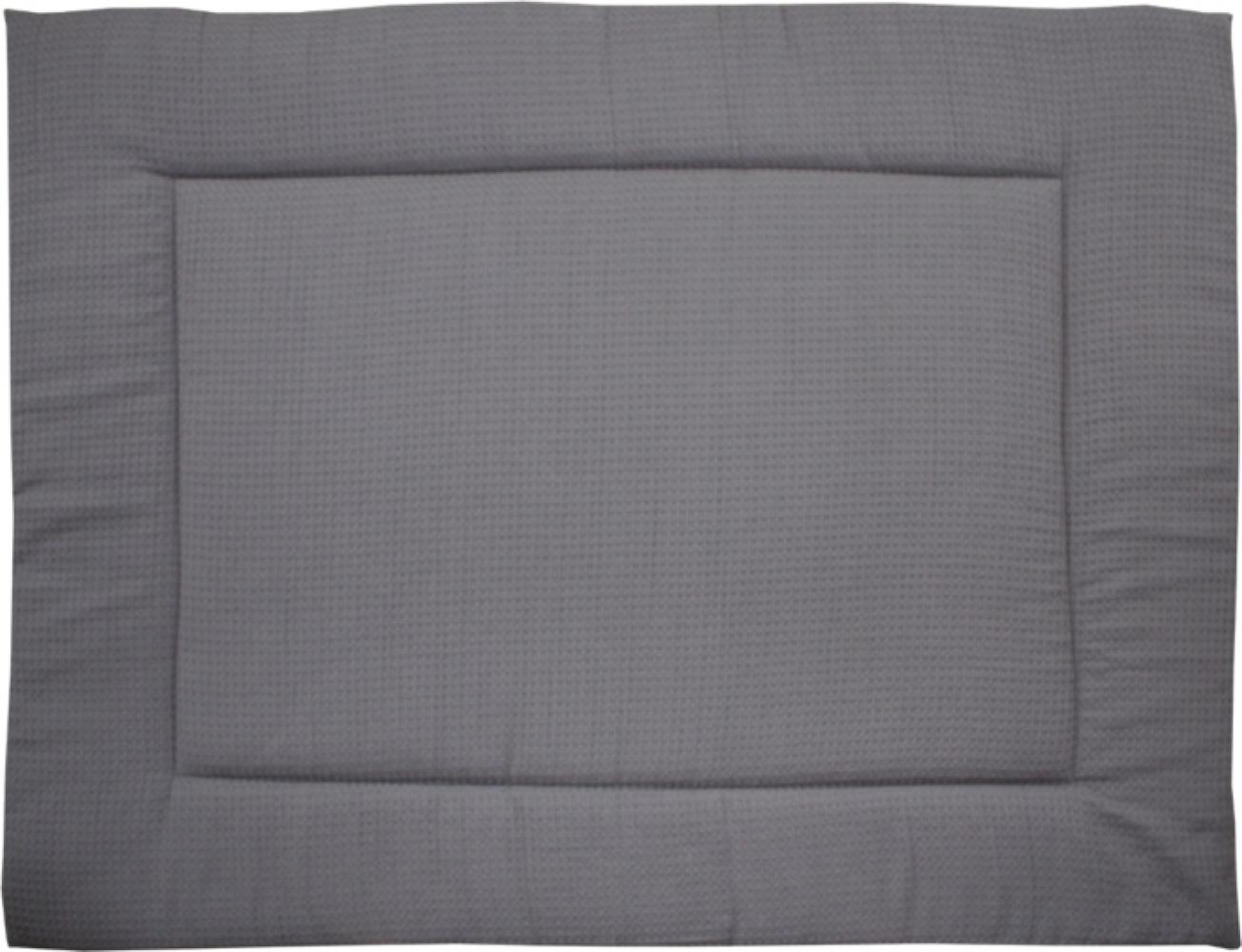 Bink Bedding Pique Laufstallteppich Anthrazit 80x100 cm Bild 1