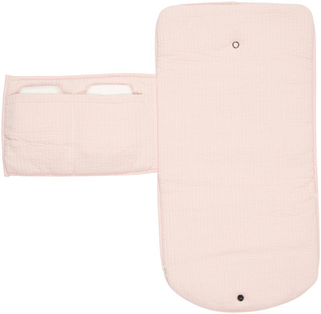 Little Dutch Pure Wickelunterlage Blush Pink Rosa hell Bild 1