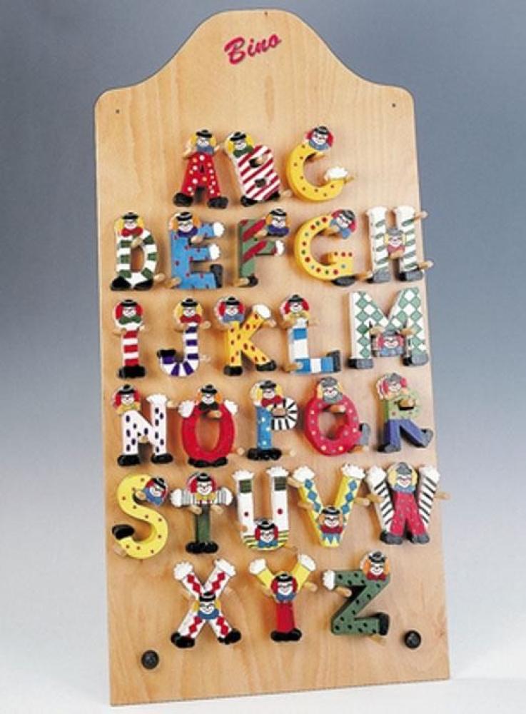 Clown-Buchstabe Holz C Bild 1