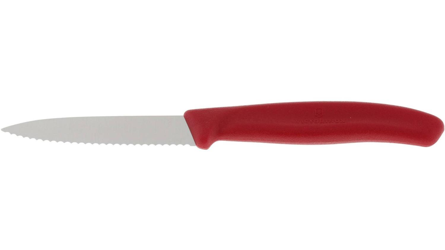 VICTORINOX Gemüsemesser Swiss Classic rostfreier Stahl 8cm rot 109755 Bild 1