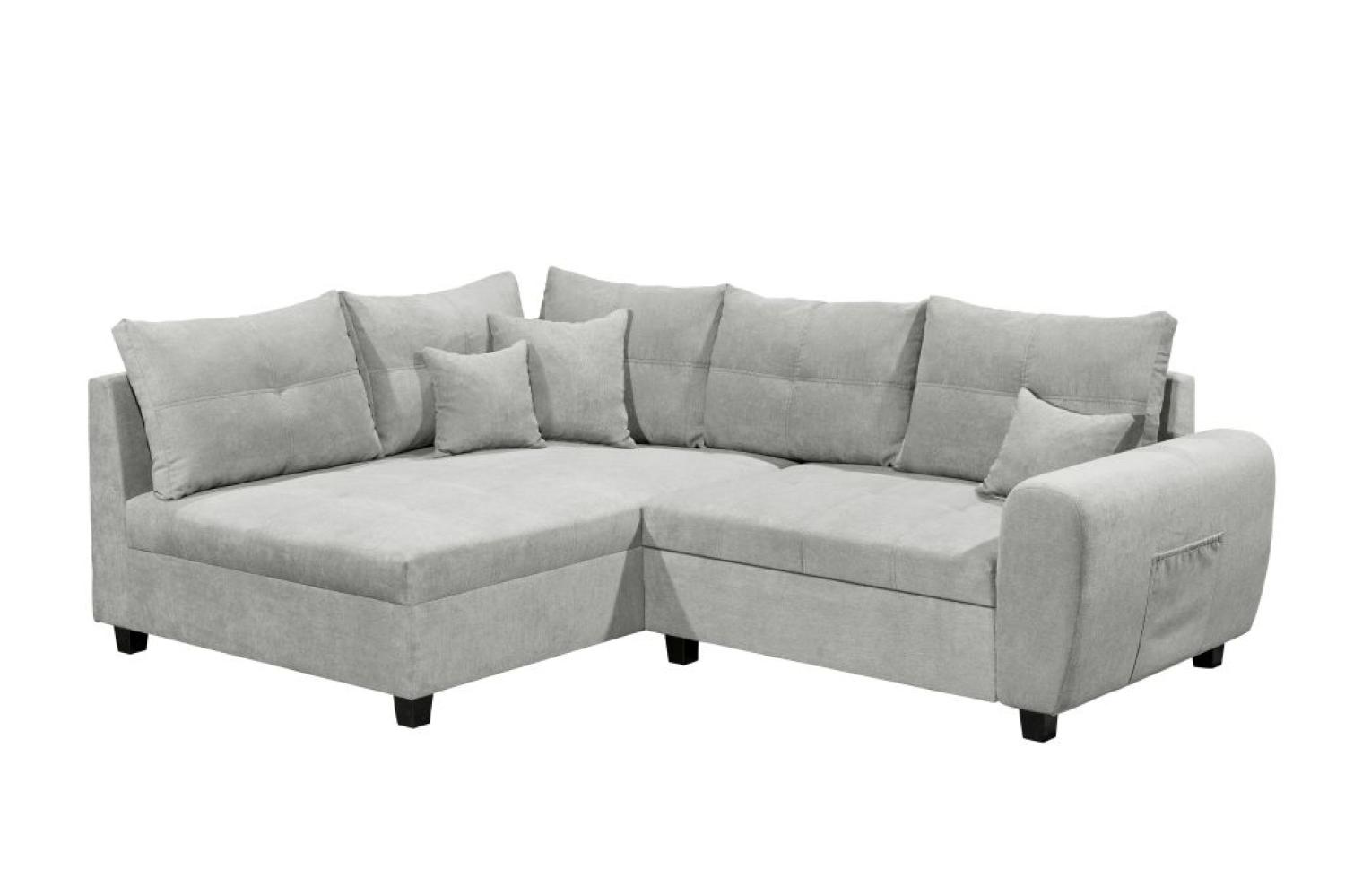 Polsterecke mit Funktion LEA, links, Schlamm Bild 1