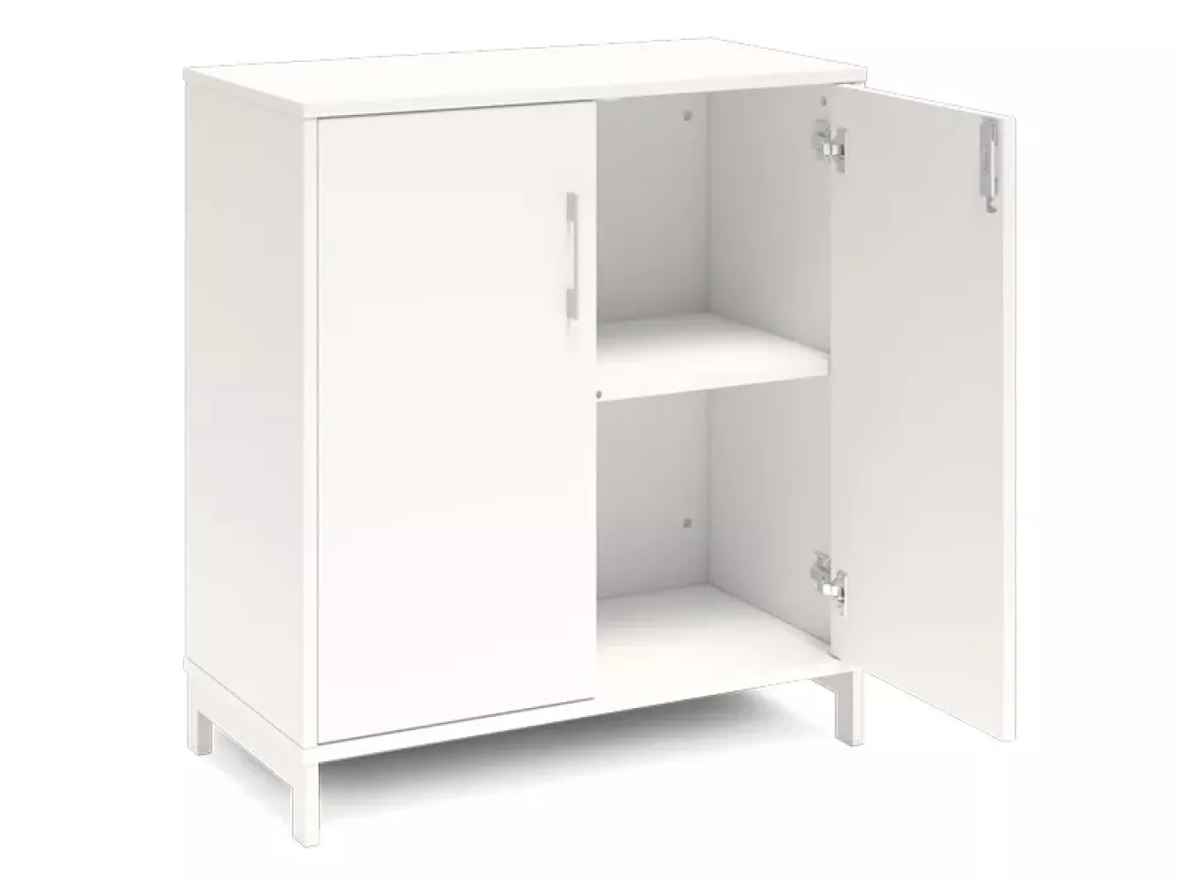 Büroschrank DNA 800x890 mm Weiß 2A4/2A4 Bild 1