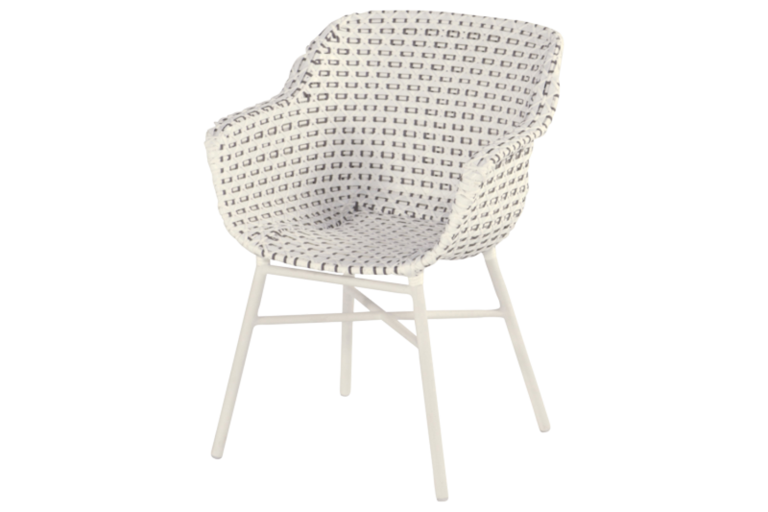 Delphine Dining Sessel (royal white / moccacino) Bild 1