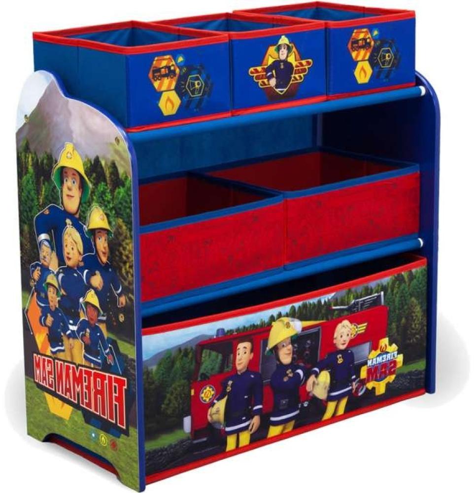 Delta Children 'Feuerwehrmann Sam' Kinderregal blau Bild 1