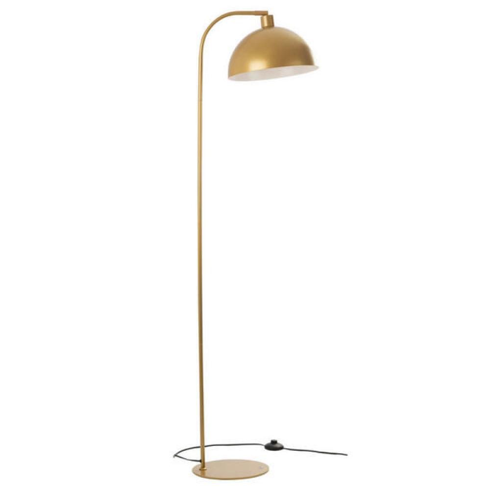 SetOne by Musterring Stehlampe Modern Fußschalter, Metall Gold Bild 1