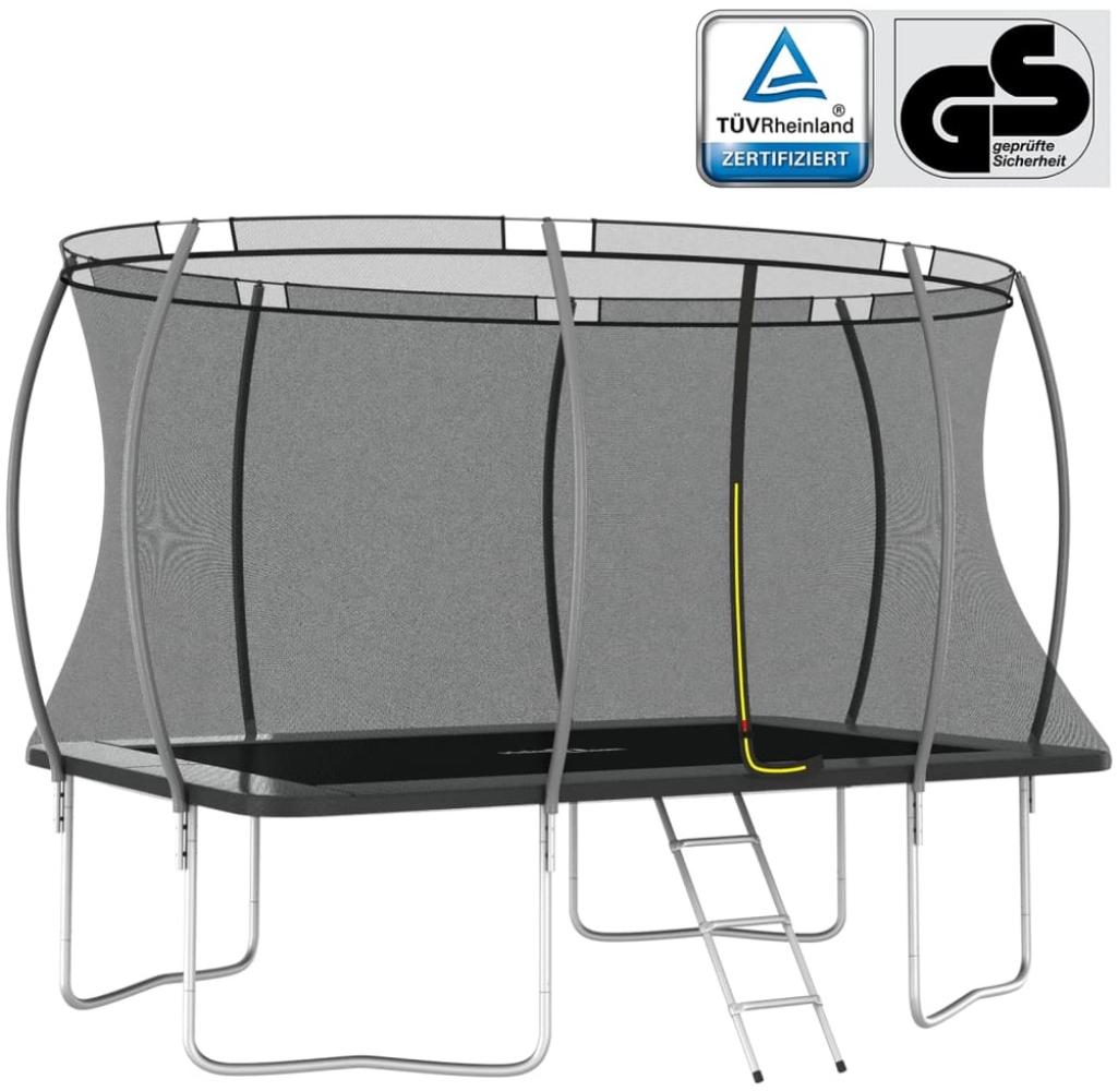 Trampolin-Set Rechteckig 335x244x90 cm 150 kg Bild 1