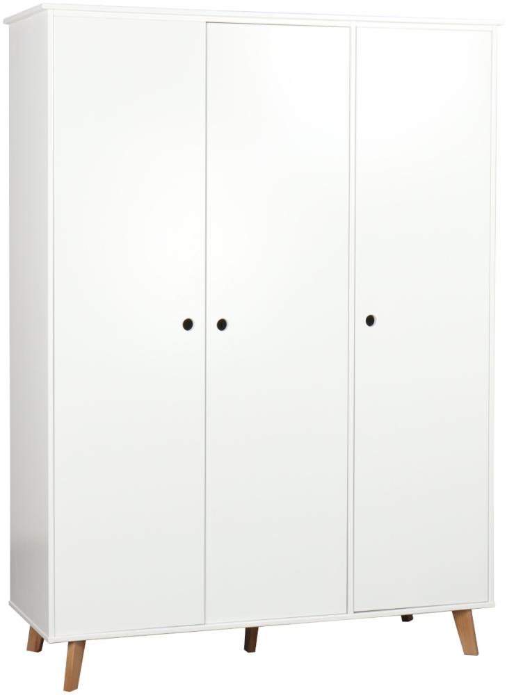 BLN Kids Sacha Kleiderschrank White / Pine 3-türig Bild 1