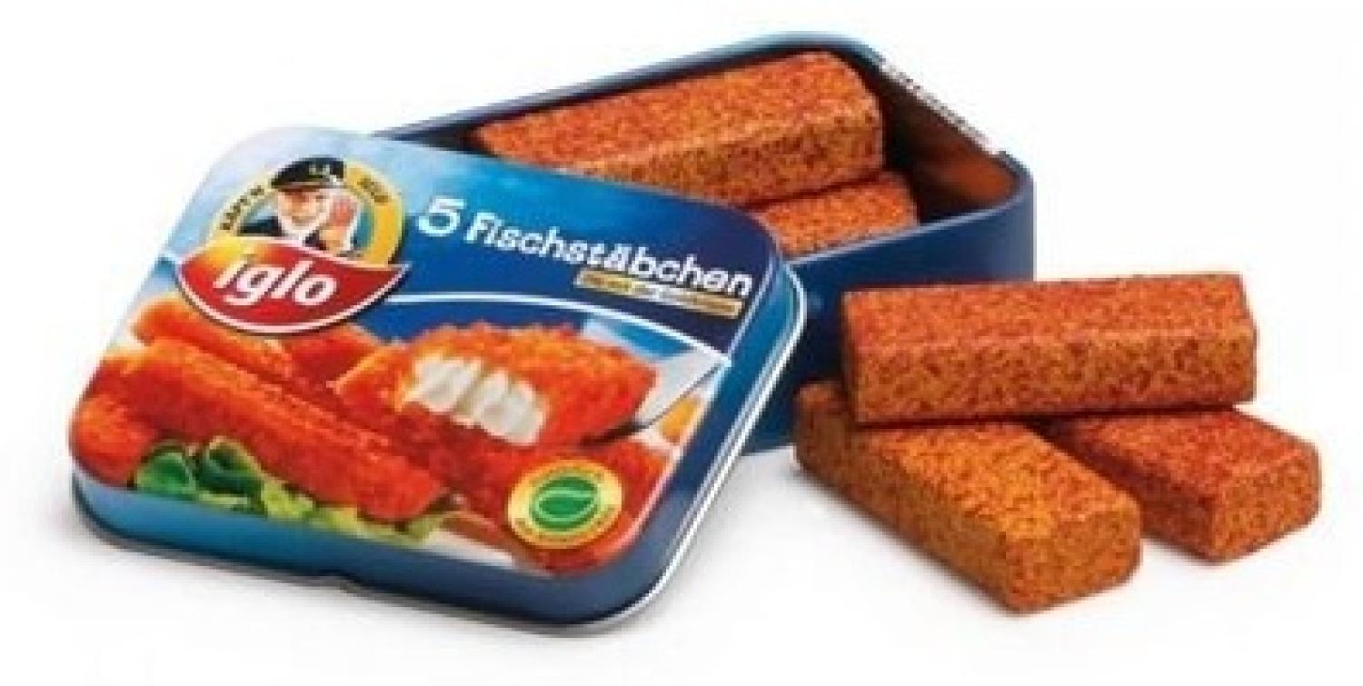 Erzi - Kaufladen - Fischstäbchen von Iglo in der Dose Bild 1