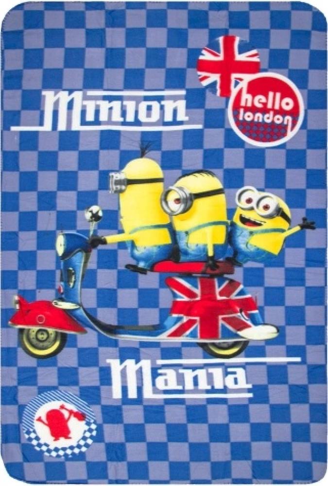 Minions Fleecedecke 150x100cm - Auswahl: England Bild 1