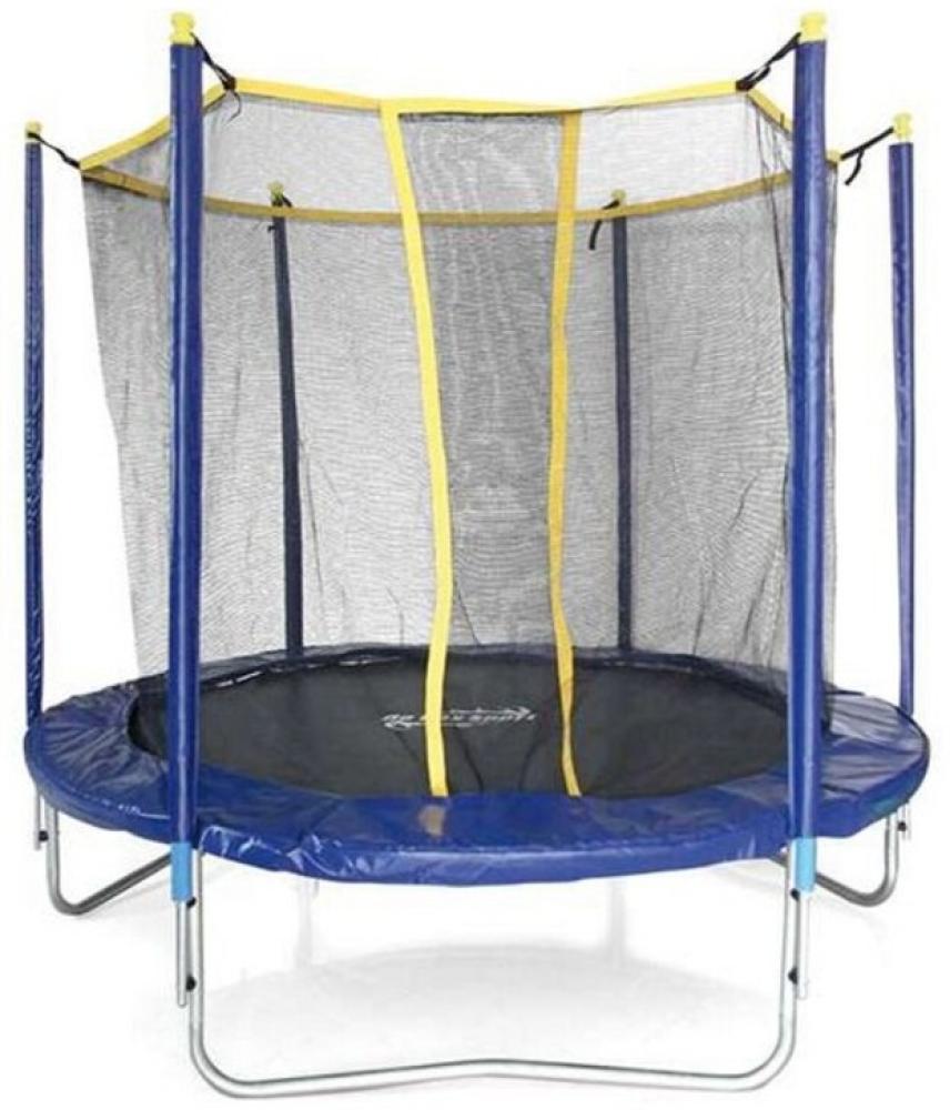 Trampolin Blau 70 kg (245x219 cm) Bild 1