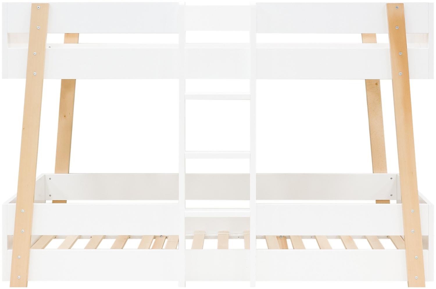 Bopita Lisa Etagenbett Weiß / Natur Weiß - Material: MDF - Babypark. de Bild 1