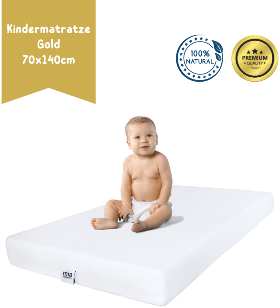 mia Kindermatratze Gold 70x140 Bild 1