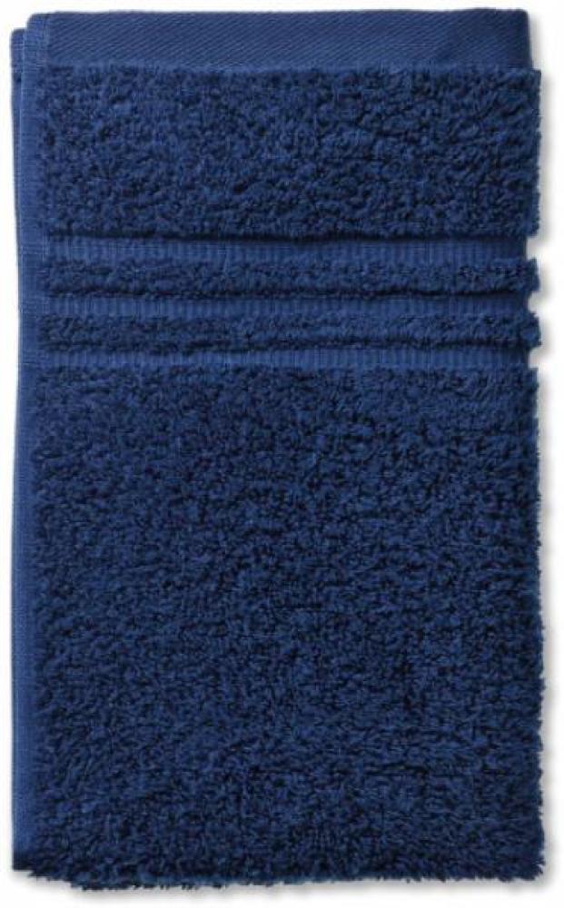 gästehandtuch Leonora 50 x 30 cm Baumwolle navy blau Bild 1