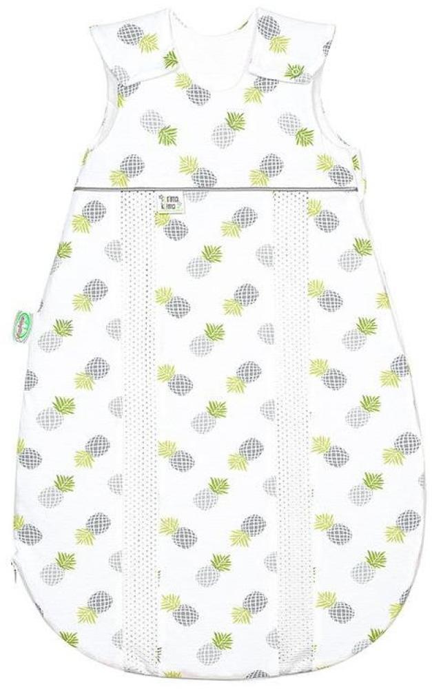 ODENWÄLDER BABYNEST Primaklima Jersey-Schlafsack Pineapple Gr. 90, Grey 1475-1/2050 Gr. 90 Bild 1