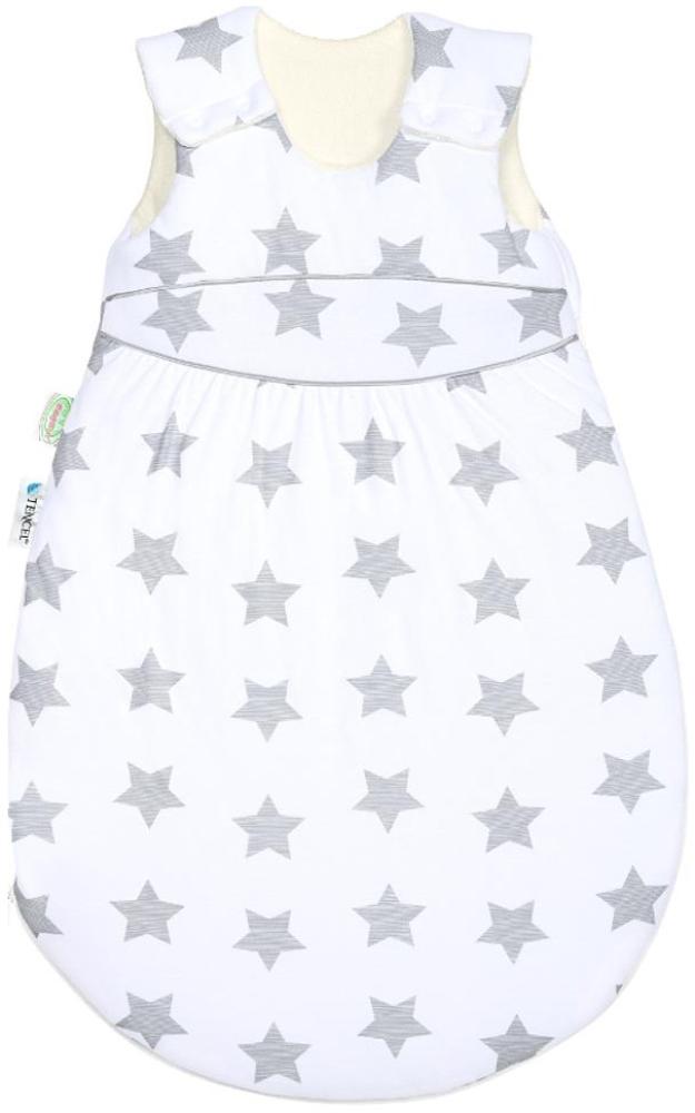 Odenwälder Klimasoft-Schlafsack warm soft stars light grey 90 Bild 1