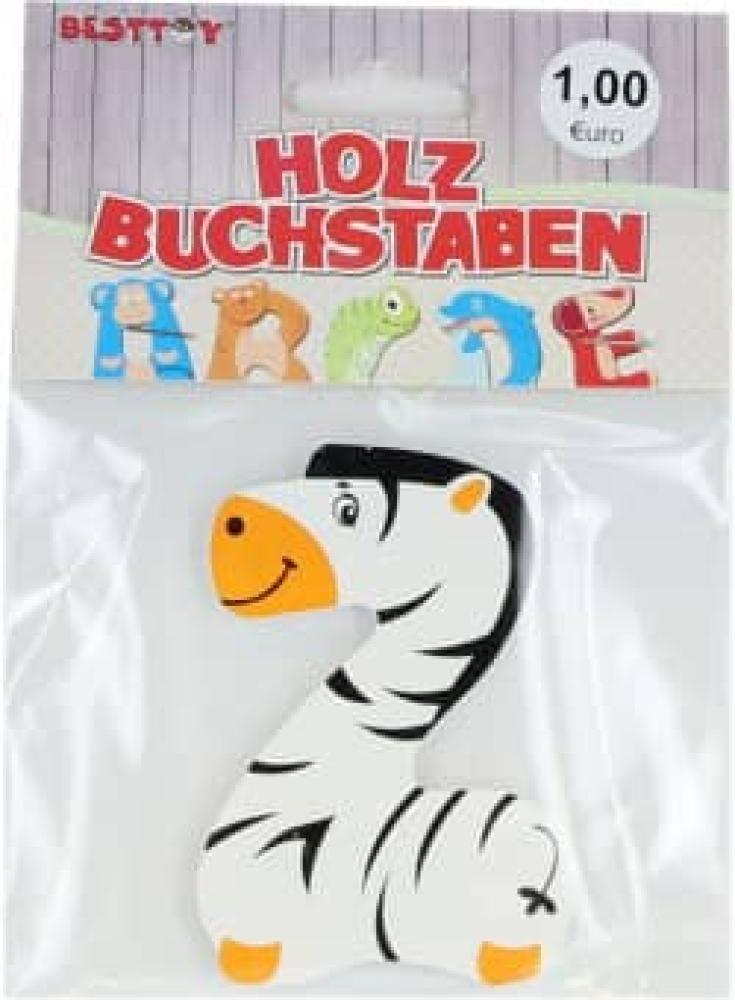 Besttoy Holzbuchstabe 'Z' weiß Bild 1