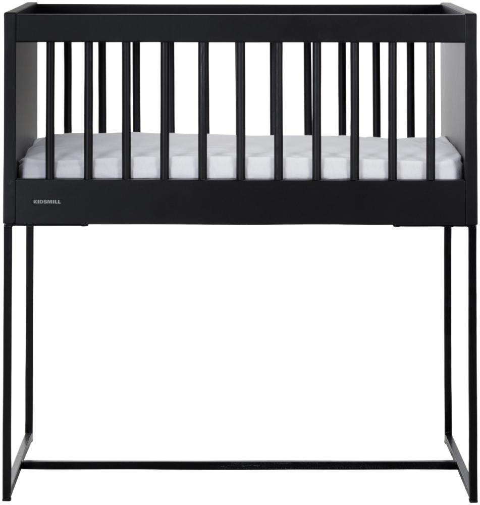 Kidsmill Modular Wiege Matt Schwarz - Schwarz, Liegefläche: 80x40 cm Bild 1