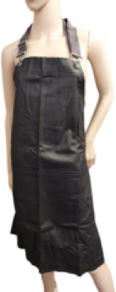 Chef Works 'Boulder' Latzschürze One Size, verstellbare Träger, Baumwolle lila / schwarz, 86x76 cm Bild 1