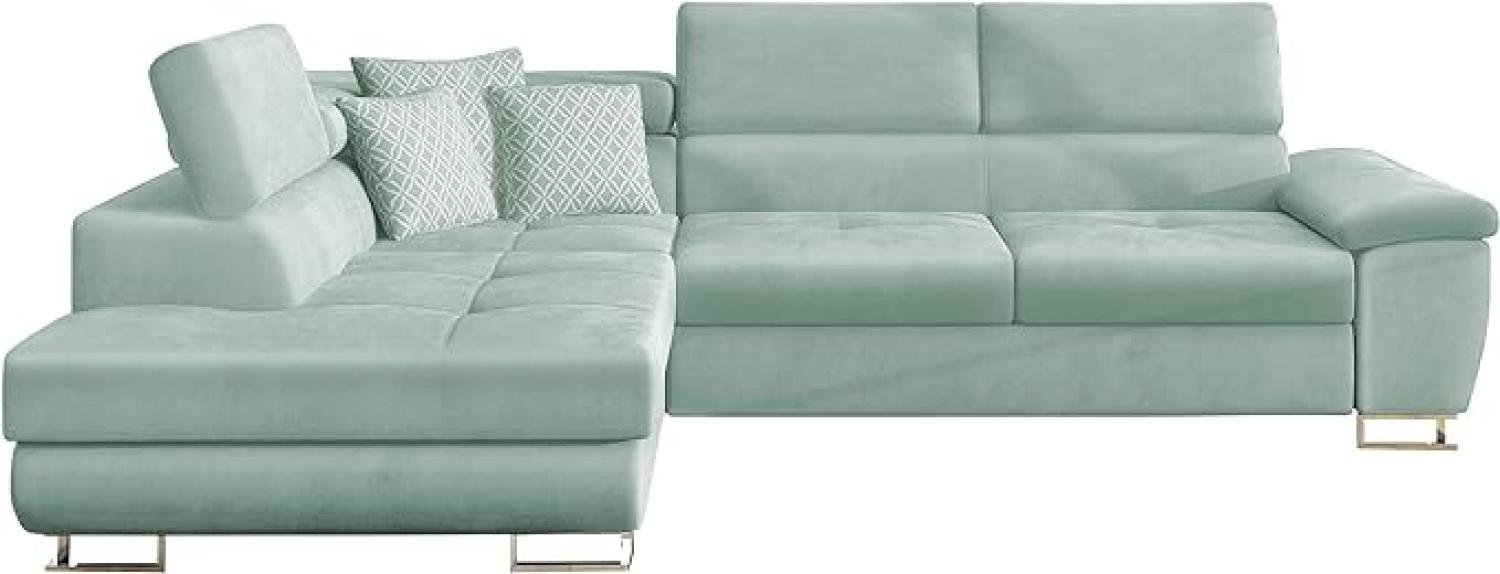 Ecksofa Cotere, Seite: Links, Farbe: Magic Velvet 2227 + Magic Velvet 2227 + Evo 29 Bild 1