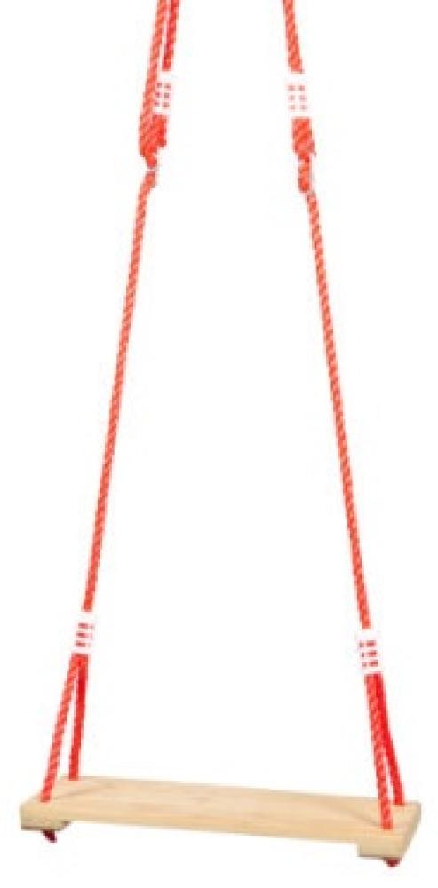 beluga Holz-Brettschaukel Bild 1