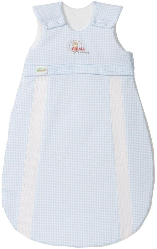 Odenwälder Baby-Schlafsack PrimaKlima kariert hellblau 70 Bild 1