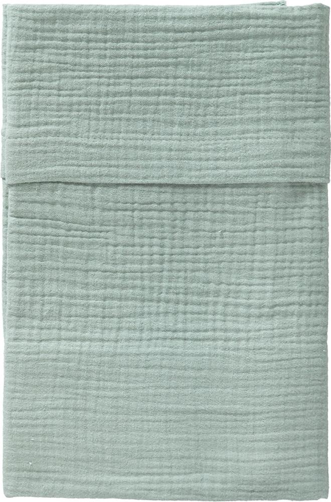 Cottonbaby Soft Bettlaken Altgrün 120x150 cm Bild 1