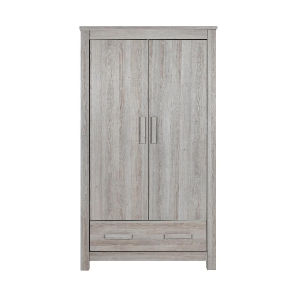 Europe Baby Juno Kleiderschrank 2-türig Grau Grau Bild 1