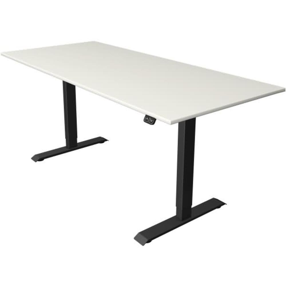 Kerkmann Schreibtisch Sitz- /Stehtisch Move 1 anthrazit 180x80x74-123 cm weiß Bild 1