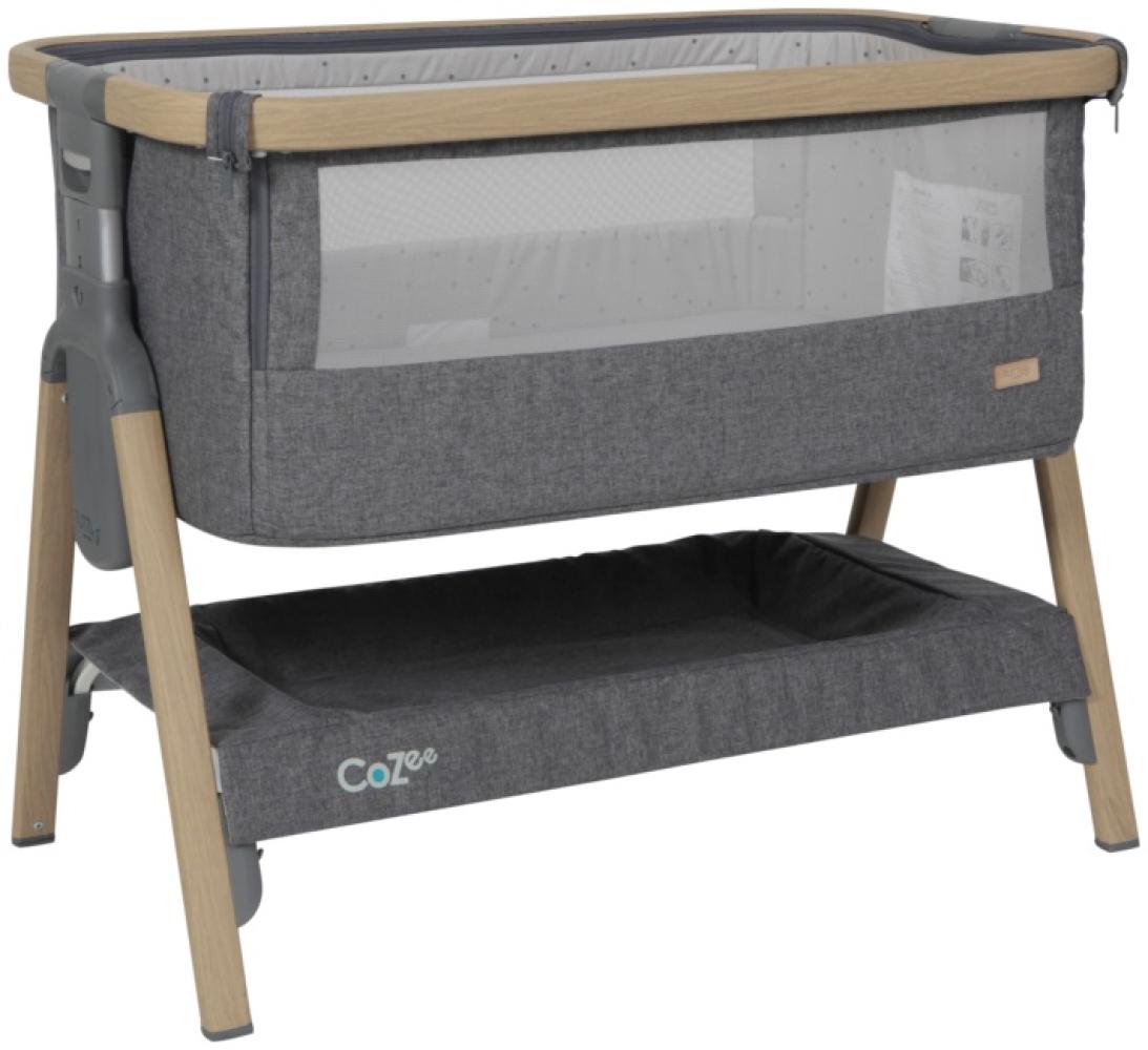 Topmark CoZee Co-Sleeper Eiche - Grau dunkel 1 Bild 1